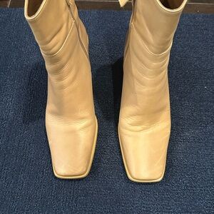 ALOHAS West Tan Leather Ankle Boots